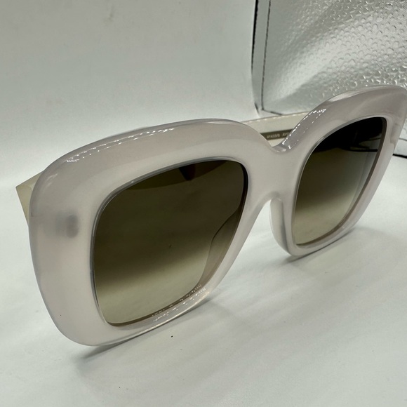 Celine CL 41433S OP 0AYC Z3 Rectangular Sunglasses NEW‼️100% Authentic - Picture 8 of 15